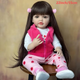Реалистичная кукла Реборн 55 см полностью виниловая Doll Reborn Baby К0100218 - изображение 4