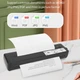 Термопринтер поративний Luocute А4, підключення Wi-Fi та USB, якість друку 203 DPI, друк документів від смартфона, офісний принтер - зображення 8