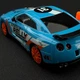 Игрушечная машинка Nissan GT-R голубая для дрифта на радиоуправлении 4WD HB Toys - изображение 7