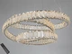 LED люстра подвес хром 92 Вт кристалл с пультом (арт. D8879/500CH) - изображение 1