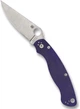 Розкладний ніж Spyderco Military 2 G-10 CPM S110V Dark Blue (871641) - зображення 2