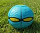 Складной игровой мяч-трансформер Flat Ball Disc Бирюзовый - изображение 2