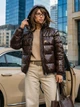 Куртка демисезонная Dressa 76827 размер 48 цвет коричневый - изображение 5