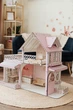 Кукольный домик из дерева Dream Cottage, 2 этажа, с мебелью, комплектация Лайт - изображение 2