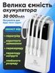 Повербанк умб 30000 mah 20w с быстрой зарядкой и встроенными кабелями type c lightning micro usb Thatti power bank wxj-021 павербанк для телефона роутера устройств powerbank внешний портативный аккумулятор повербанки большой емкости черный - изображение 4