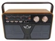 Ретро радіоприймач Kemai MD-507BT Bluetooth USB SD FM AM SW акумулятор 18650 з пультом та телескопічною антеною - зображення 1
