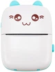 Дитячий Bluetooth принтер Mini printer бездротовий із термодруком Блакитний - зображення 1