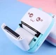 Дитячий Bluetooth принтер Mini printer бездротовий із термодруком Блакитний - зображення 8