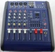 Звуковой микшерный пульт 4-канальный 2А 230В/50Гц 100Гц-20кГц MX 4200D-2A Bluetooth SD/MMC, активный с FM-радио - изображение 1