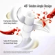 Портативний подрібнювач кухонний 250 мл 1200 мАг 3,7 В Release Hands One Click Garlic 13х8 см, з 3 лезами, пластиковий - зображення 5