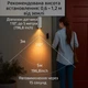 Светильник с датчиком движения Умный беспроводной USB светодиодный LED сенсорный регулируемый ночник на магнитах - изображение 9