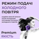 Профессиональный фен-стайлер Hair Dryer 5в1 с ионизацией, турборежимом и подачей холодного воздуха, 1600 Вт, набор насадок для сушки, объема и укладки волос, компактный дорожный фен для дома и салона, фиолетовый - изображение 3