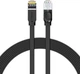 Патч-корд Baseus High Speed CAT6 UTP 5 м Чорний (PCWL-D01) - изображение 1