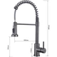 Кухонний змішувач Ventolux KFPFH07 PVD BK 2F - зображення 2