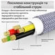 Кабель для швидкої зарядки USB Type C 120W 6A Data кабель для передачі даних 480 Мбіт/с зарядний шнур для макбука телефону ноутбука від повербанка смартфонів samsung xiaomi macbook планшета 3 метри Сірий 10_1_3m_1C - зображення 7