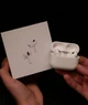 Бездротові навушники AirPods Pro 2 з ANC (активне шумопоглинання), зарядним кейсом, захисним чохлом у подарунок, вакуумні, з мікрофоном, для iOS та Android, White - зображення 7