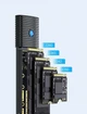 Зовнішня кишеня Orico для SSD M.2 NVMe USB-C 3.2 Gen2 (10Gbps) Black (PWM2-G2-BK-BP) - зображення 6