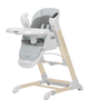 Стульчик для кормления 3в1 CARRELLO Cascata (стульчик-качели, шезлонг) CRL-10303 Ash Grey Wooden Серый - изображение 1