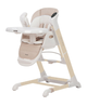 Стульчик для кормления 3в1 CARRELLO Cascata (стульчик-качели, шезлонг) CRL-10303 Cream Beige Wooden Бежевый - изображение 1