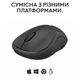 Мишка Logitech M240 Silent Bluetooth Graphite - зображення 7