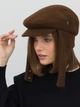 Кепи женское VILSS London Cashemir VLK-6100-84-Mv4-M 57-58 Шоколад (ROZ6501087336) - изображение 3