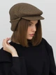 Кепи женское VILSS London Cashemir VLK-6100-21S-Mv4-M 57-58 Елочка светлый орех (ROZ6501087331) - изображение 1
