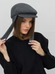 Кепи женское VILSS London Cashemir VLK-6100-18S-Mv4-M 57-58 Елочка светло-серое (ROZ6501087332) - изображение 2