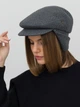 Кепи женское VILSS London Cashemir VLK-6100-18S-Mv4-M 57-58 Елочка светло-серое (ROZ6501087332) - изображение 3