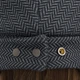 Кепи женское VILSS London Cashemir VLK-6100-18S-Mv4-M 57-58 Елочка светло-серое (ROZ6501087332) - изображение 5