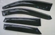 Дефлектори вікон вітровики HYUNDAI ix35 10-15 з хром молдингом із нержавіючої сталі ASP Хендай іх35 L0531 - зображення 3