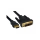 Кабель мультимедийный HDMI M to DVI M 4.5m 18+1pin Cablexpert - изображение 2