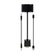 Перехідник Cablexpert VGA to HDMI/VGA+audio 3.5mm - зображення 3