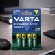 Батарейки Аккумуляторные Ni-MH AAA R03 минипальчиковые мизинчиковые 1000 mAh, перезарядные аккумуляторы многоразовые для пульта фонарика мышки игрушек, 4 шт - изображение 6