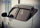 Дефлекторы окон ветровики Nissan Juke 10-19 дымчатые AVTM Ниссан Жук АМ0008118 - изображение 1