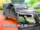 Дефлекторы окон ветровики Mercedes G W463 4D 90-06 вставные 2шт Heko Мерседес Г АМ0033429 - изображение 1