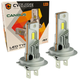 Лампа світлодіодна для фар Cyclone Type-51 LED H7 6000K 8000 LM 35W CAN BUS 2шт комплект - зображення 1