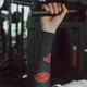 Компрессионные нарукавники спортивные тренировочные баскетбольные волейбольные рукава с компрессией набор 2 шт для бега волейбола баскетбола велоспорта поддержки мышц восстановления после нагрузок с UV защитой Selerity cc02ak Красный+Чёрный S (999983) - изображение 6