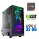Игровой ПК Tower / AMD Ryzen 5 7500F (6 (12) ядер по 3.7 - 5.0 GHz) / 32 GB DDR5 / 1000 GB SSD M.2 / nVidia GeForce RTX 4070, 12 GB GDDR6X, 192-bit / 700W - изображение 1
