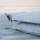 Комплект постельного белья MirSon Tencel №04 Blue 143 x 210 см (2200009369513) - изображение 9