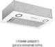 Витяжка Perfelli BI 5212 WH LED - зображення 3