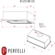 Витяжка Perfelli BI 5212 WH LED - зображення 12