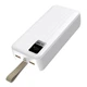 Повербанк Power Bank KLGO KP-93 22,5W 40000mAh быстрая зарядка White (txn-20844) - изображение 3