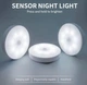 Аккумуляторный Led светильник-ночник Body induction lamp с датчиком движения и освещенности, холодный с переключателем - изображение 3
