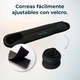 Утяжелители Cecotec Drumfit AnkleBell 2000 Neo для щиколоток, 2×2 кг, песок, липучка(DL_56B1E6561190) - изображение 6