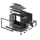 Корпус DeepCool CH160 Plus Black (R-CH160-BKNGM0-G) без БП - изображение 3