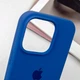 Чохол Avantis силіконовий Full Silicone Case for iPhone 13 Pro Max Blue (з MagSafe) - изображение 5