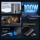 USB-хаб Lenovo 11-в-1 Type-C, HDMI, VGA, Ethernet, 100W PD, 3 USB 3.0, SD/TF - зображення 2