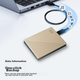 Жорсткий диск Western Digital My Passport Ultra 2TB WDBC3C0020BGD-CESN 2.5 Type-C External Gold - зображення 7
