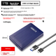 Жорсткий диск Kesu 2518 1TB (2x500GB) 2.5" USB 3.0 External Black - зображення 2