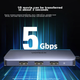 USB-хаб Ugreen 9-in-1 HDMI Ethernet USB-C Hub - зображення 10
